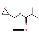 2-?Propenoic acid, 2-?methyl-?, 2-?oxiranylmethyl ester, polymer with formaldehyde, graft 