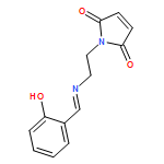 1H-Pyrrole-2,5-dione, 1-[2-[[(2-hydroxyphenyl)methylene]amino]ethyl]-