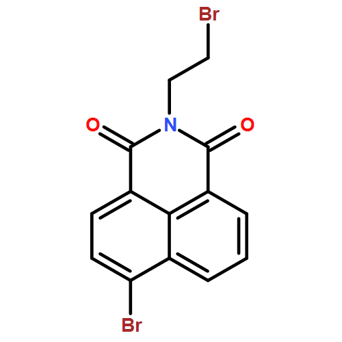 1H-Benz[de]isoquinoline-1,3(2H)-dione, 6-bromo-2-(2-bromoethyl)-