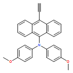 9-Anthracenamine, 10-ethynyl-N,N-bis(4-methoxyphenyl)-