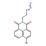 1H-Benz[de]isoquinoline-1,3(2H)-dione, 2-(2-azidoethyl)-6-bromo-