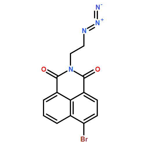 1H-Benz[de]isoquinoline-1,3(2H)-dione, 2-(2-azidoethyl)-6-bromo-