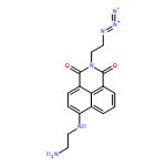 1H-Benz[de]isoquinoline-1,3(2H)-dione, 6-[(2-aminoethyl)amino]-2-(2-azidoethyl)-