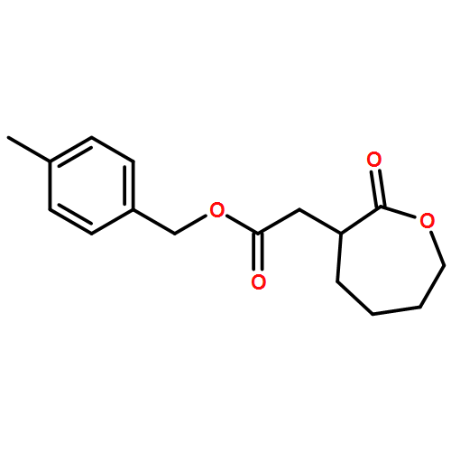 3-Oxepaneacetic acid, 2-oxo-, (4-methylphenyl)methyl ester