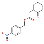 Cyclohexaneacetic acid, 2-oxo-, (4-nitrophenyl)methyl ester