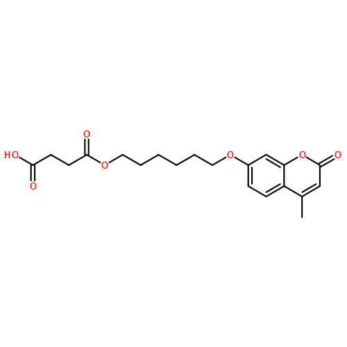 Butanedioic acid, 1-?[6-?[(4-?methyl-?2-?oxo-?2H-?1-?benzopyran-?7-?yl)?oxy]?hexyl] ester 