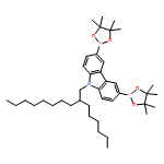 9H-Carbazole, 9-(2-hexyldecyl)-3,6-bis(4,4,5,5-tetramethyl-1,3,2-dioxaborolan-2-yl)-