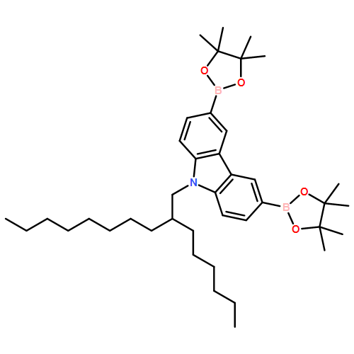 9H-Carbazole, 9-(2-hexyldecyl)-3,6-bis(4,4,5,5-tetramethyl-1,3,2-dioxaborolan-2-yl)-