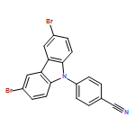 Benzonitrile, 4-(3,6-dibromo-9H-carbazol-9-yl)-