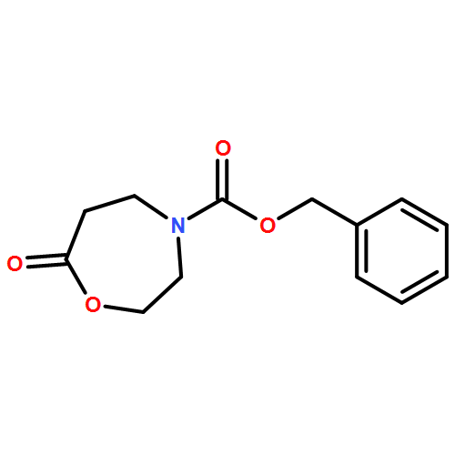 1,4-Oxazepine-4(5H)-carboxylic acid, tetrahydro-7-oxo-, phenylmethyl ester