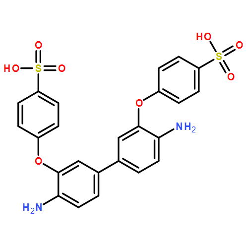 Benzenesulfonic acid, 4,4'-[(4,4'-diamino[1,1'-biphenyl]-3,3'-diyl)bis(oxy)]bis-