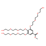 Benzoic acid, 3,4,5-tris[2-[2-(2-hydroxyethoxy)ethoxy]ethoxy]-, methyl ester