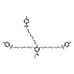 Benzoic acid, 3,4,5-tris[2-[2-[2-[[(4-methylphenyl)sulfonyl]oxy]ethoxy]ethoxy]ethoxy]-, methyl ester