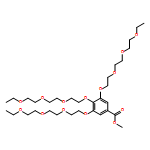 Benzoic acid, 3,4,5-tris[2-[2-(2-ethoxyethoxy)ethoxy]ethoxy]-, methyl ester