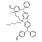 9H-Fluorene-2,7-diamine, N2,N7-bis(4-ethenylphenyl)-9,9-dihexyl-N2,N7-diphenyl-