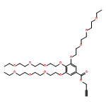 Benzoic acid, 3,4,5-tris[2-[2-(2-ethoxyethoxy)ethoxy]ethoxy]-, 2-propyn-1-yl ester