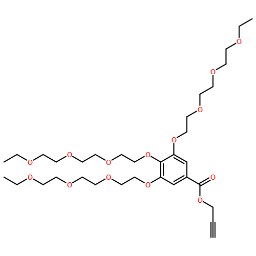 Benzoic acid, 3,4,5-tris[2-[2-(2-ethoxyethoxy)ethoxy]ethoxy]-, 2-propyn-1-yl ester