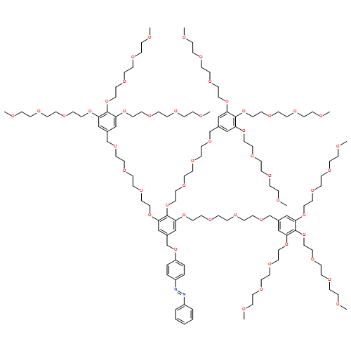 Diazene, 1-phenyl-2-[4-[[3,4,5-tris[2-[2-[2-[[3,4,5-tris[2-[2-(2-methoxyethoxy)ethoxy]ethoxy]phenyl]methoxy]ethoxy]ethoxy]ethoxy]phenyl]methoxy]phenyl]-