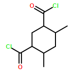 1,3-Cyclohexanedicarbonyl dichloride, 4,6-dimethyl-