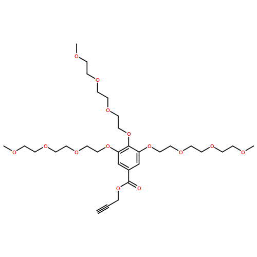 Benzoic acid, 3,4,5-tris[2-[2-(2-methoxyethoxy)ethoxy]ethoxy]-, 2-propyn-1-yl ester