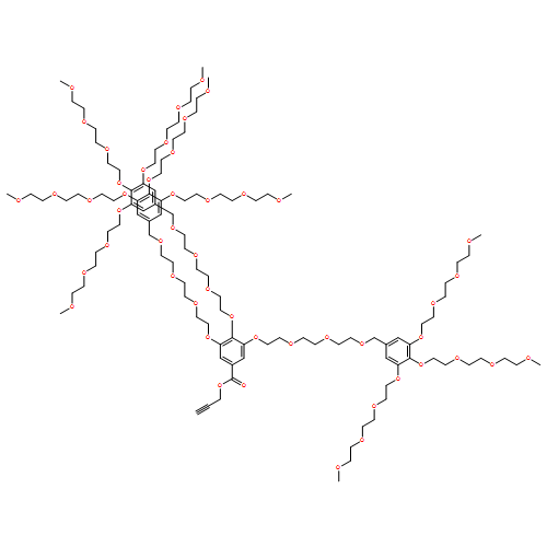 Benzoic acid, 3,4,5-tris[2-[2-[2-[[3,4,5-tris[2-[2-(2-methoxyethoxy)ethoxy]ethoxy]phenyl]methoxy]ethoxy]ethoxy]ethoxy]-, 2-propyn-1-yl ester