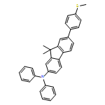 9H-Fluoren-2-amine, 9,9-dimethyl-7-[4-(methylthio)phenyl]-N,N-diphenyl-