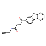 9H-Fluorene-2-butanamide, γ-oxo-N-2-propyn-1-yl-