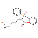 Heptanedioic acid, 2-(diphenylphosphinyl)-