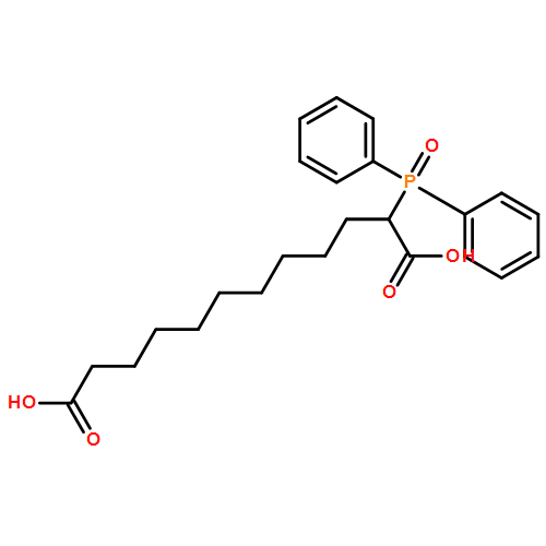 Dodecanedioic acid, 2-(diphenylphosphinyl)-