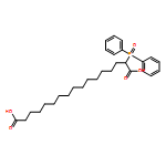 Heptadecanedioic acid, 2-(diphenylphosphinyl)-