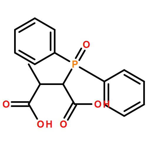Butanedioic acid, 2-(diphenylphosphinyl)-3-methyl-