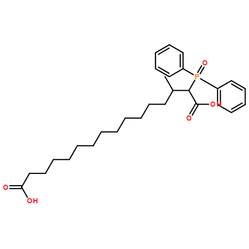 Hexadecanedioic acid, 2-(diphenylphosphinyl)-3-methyl-