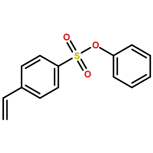 Benzenesulfonic acid, 4-ethenyl-, phenyl ester