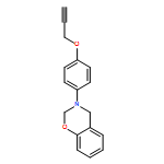 2H-1,3-Benzoxazine, 3,4-dihydro-3-[4-(2-propyn-1-yloxy)phenyl]-