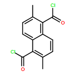 1,5-Naphthalenedicarbonyl dichloride, 2,6-dimethyl-