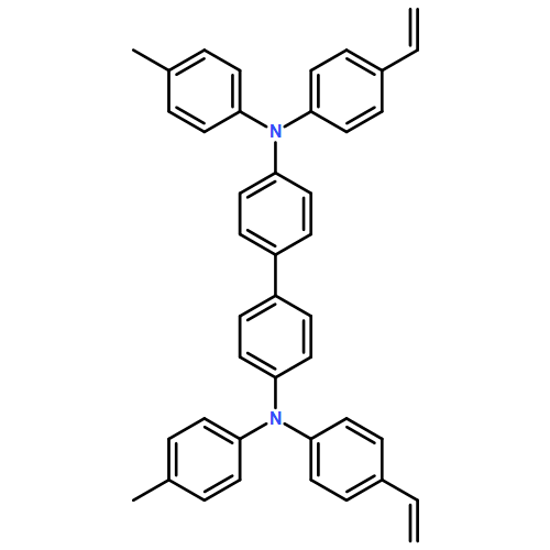 [1,1'-Biphenyl]-4,4'-diamine, N4,N4'-bis(4-ethenylphenyl)-N4,N4'-bis(4-methylphenyl)-