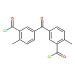 Benzoyl chloride, 3,?3'-?carbonylbis[6-?methyl- 