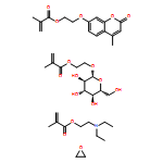 β-?D-?Glucopyranoside, 2-?[(2-?methyl-?1-?oxo-?2-?propen-?1-?yl)?oxy]?ethyl, polymer with 2-?(diethylamino)?ethyl 2-?methyl-?2-?propenoate, 2-?[(4-?methyl-?2-?oxo-?2H-?1-?benzopyran-?7-?yl)?oxy]?ethyl 2-?methyl-?2-?propenoate and oxirane, diblock 