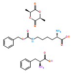 L-?Phenylalanine, polymer with (3S,?6S)?-?3,?6-?dimethyl-?1,?4-?dioxane-?2,?5-?dione and N6-?[(phenylmethoxy)?carbonyl]?-?L-?lysine, triblock 