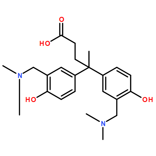 Benzenebutanoic acid, 3-[(dimethylamino)methyl]-γ-[3-[(dimethylamino)methyl]-4-hydroxyphenyl]-4-hydroxy-γ-methyl- 