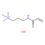 1-Propanaminium, N,N,N-trimethyl-3-[(1-oxo-2-propen-1-yl)amino]-, hydroxide (1:1) 