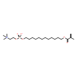 3,5,18-Trioxa-4-phosphaheneicos-20-en-1-aminium, 4-hydroxy-N,N,N,20-tetramethyl-19-oxo-, inner salt, 4-oxide 