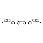 2H-1,3-Benzoxazine-6-carbonitrile, 3,3'-[(1-methylethylidene)bis(4,1-phenyleneoxy-4,1-phenylene)]bis[3,4-dihydro- 