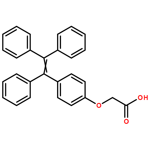 Acetic acid, 2-[4-(1,2,2-triphenylethenyl)phenoxy]- 