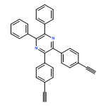 Pyrazine, 2,3-bis(4-ethynylphenyl)-5,6-diphenyl- 