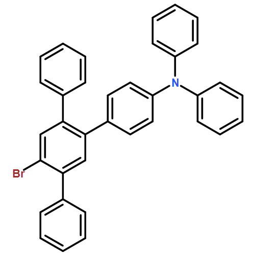 [1,1':2',1''-Terphenyl]-4-amine, 4'-bromo-N,N,5'-triphenyl- 