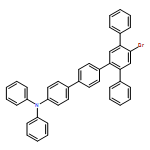 [1,1':2',1'':4'',1'''-Quaterphenyl]-4'''-amine, 5'-bromo-N,N,4'-triphenyl- 