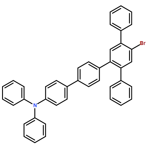 [1,1':2',1'':4'',1'''-Quaterphenyl]-4'''-amine, 5'-bromo-N,N,4'-triphenyl- 