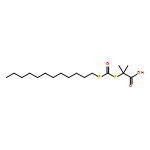 Propanoic acid, 2-[[(dodecylthio)carbonyl]thio]-2-methyl- 