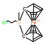 Ferrocene, 1,1'-[(3-chloropropyl)methylsilylene]-, homopolymer 